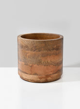 Salma Medium Wood Cachepot