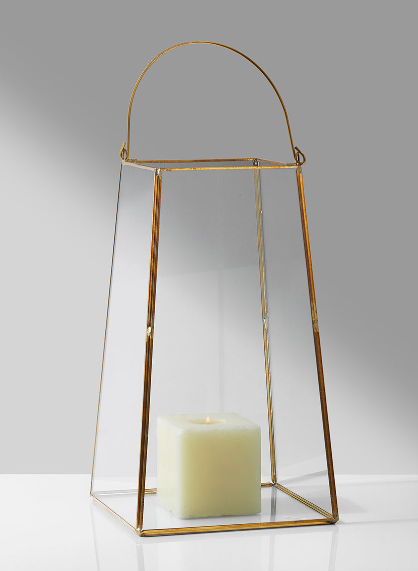 Gold Trapezoid Lantern