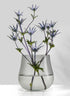 Cool Grey Glass Planter Vase