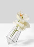 4in Leaning Crystal Bud Vase