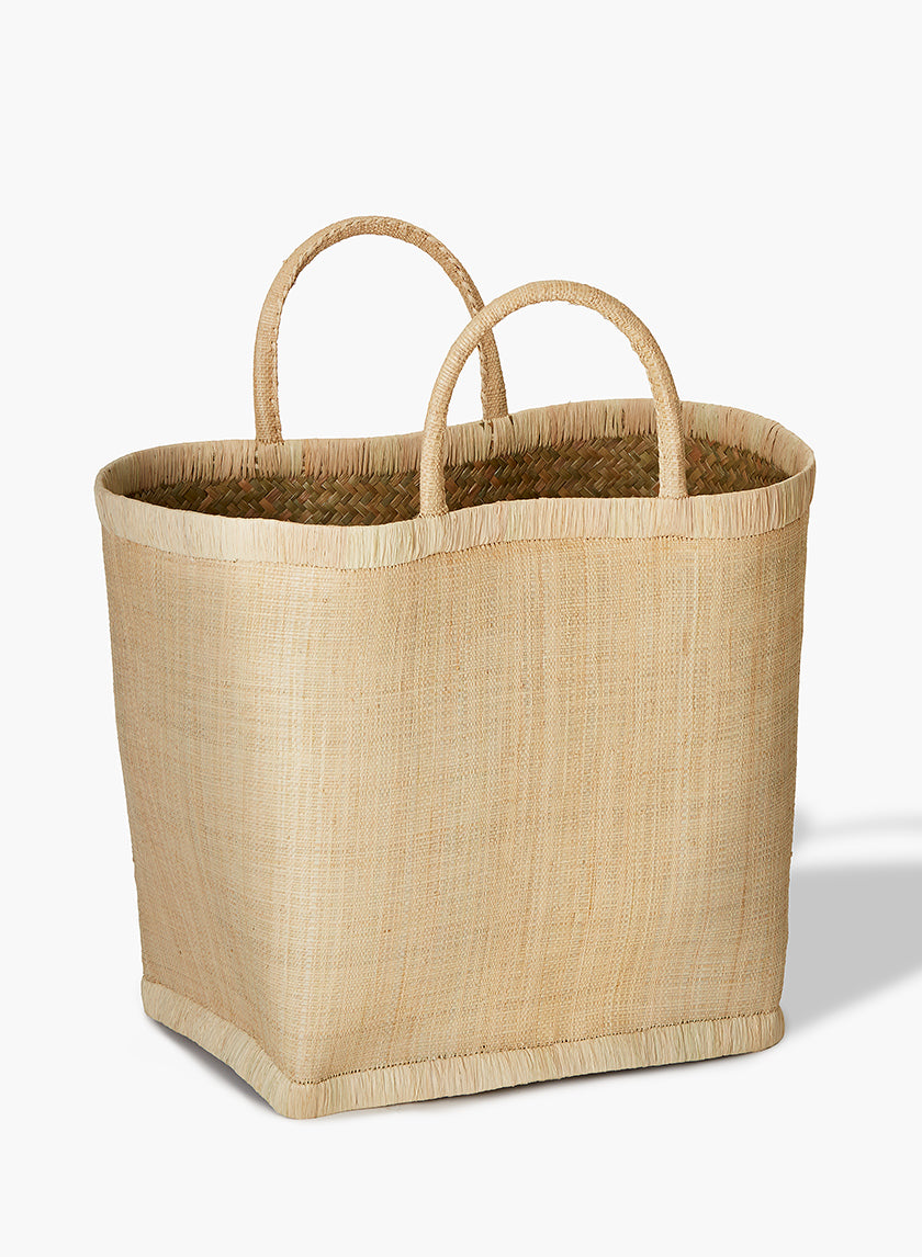 Natural Raffia Bag