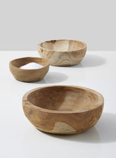 4in, 5in, & 6in Teak Bowls