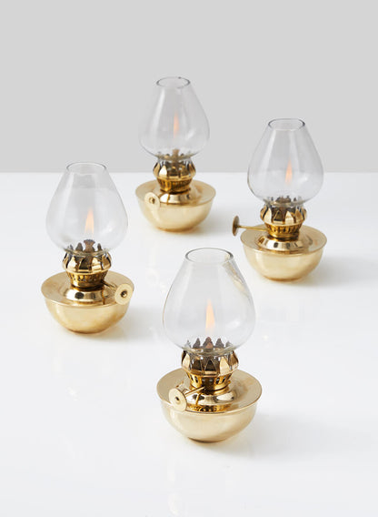 Heritage Mini Brass Oil Lamp