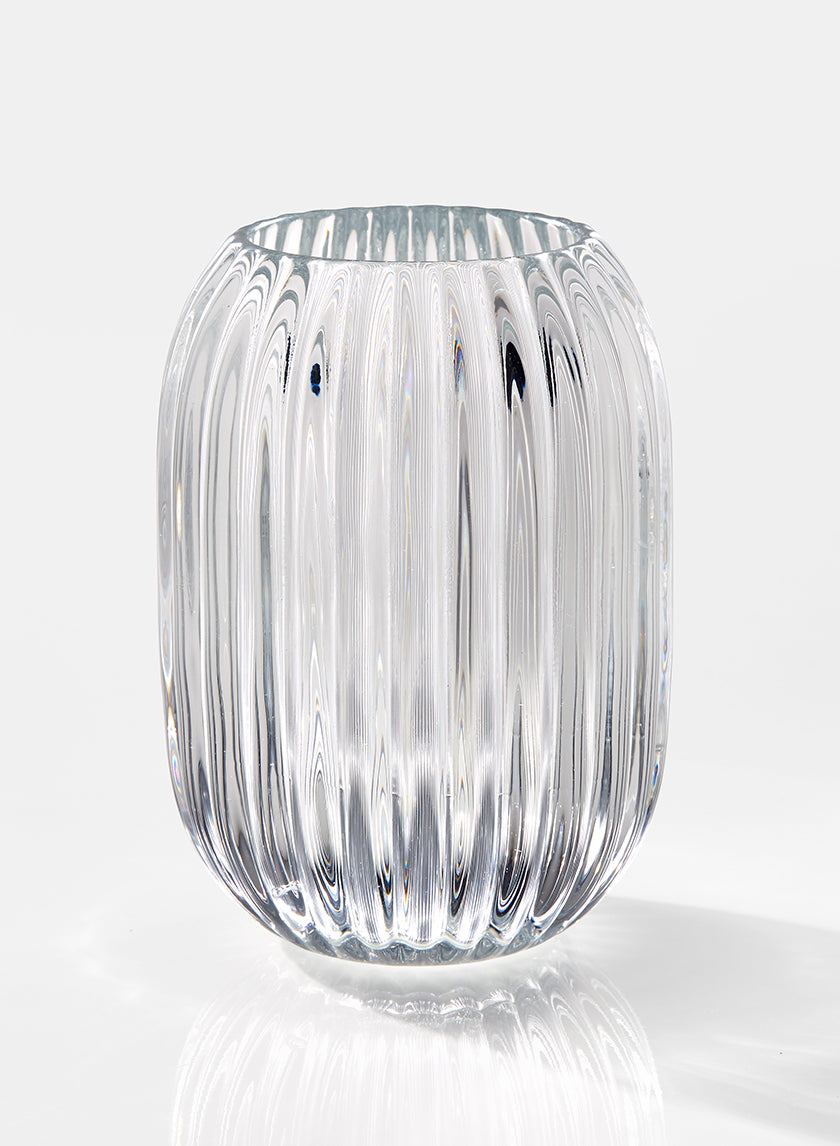 5in Optical Glass Votive Holder