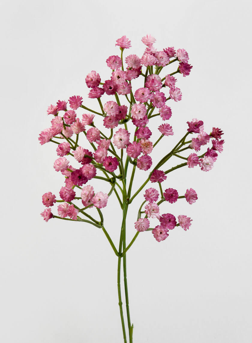 16in Pink Gypsophila Spray