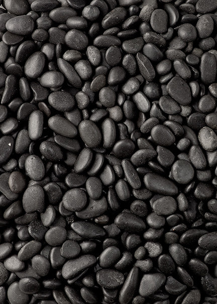 Polished Black Gravel