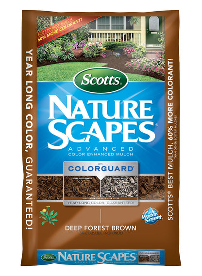 2 Cu. Ft. Deep Color Enhanced Forest Brown Mulch