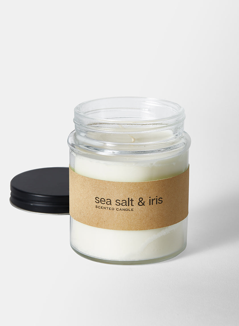 Sea Salt &amp; Iris Scented Candle