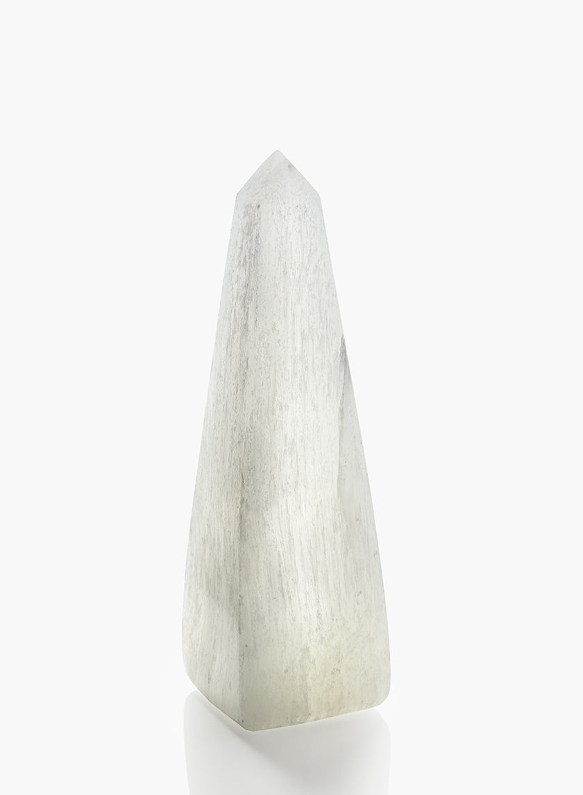 6in Moroccan Selenite Obelisk