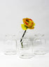 4  1/2in Short Bottle Bud Vase