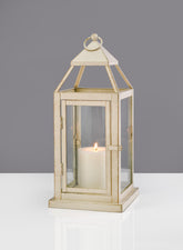 16in Montmartre Aged White Lantern