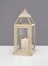 16in Montmartre Aged White Lantern