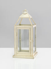 16in Montmartre Aged White Lantern