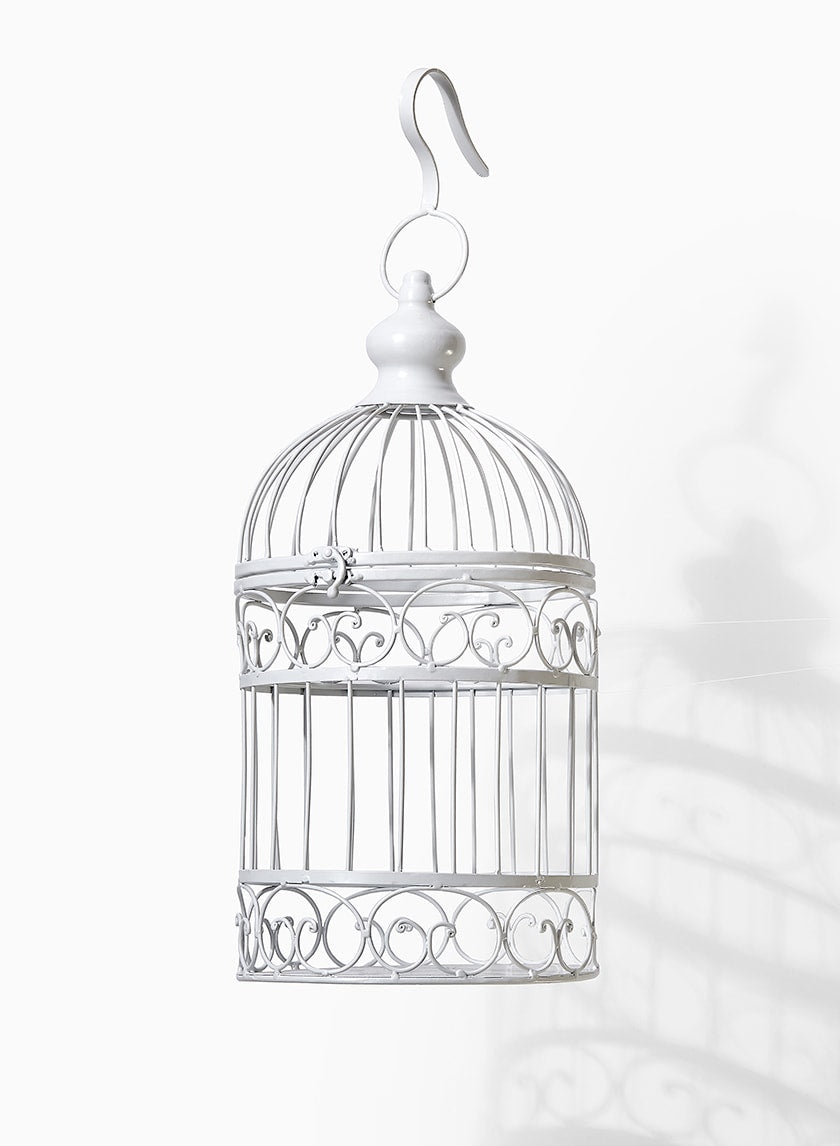 18in White Birdcage