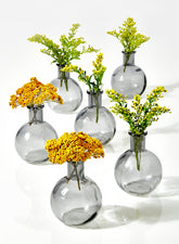 4in Smoke Ball Bud Vases