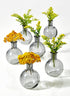 4in Smoke Ball Bud Vases