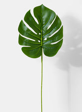 21in Small Artificial Split Philodendron Leaf