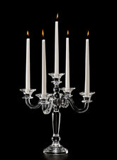 15in Crystal Square Cup Candelabra