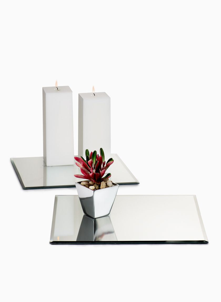 12- &amp; 14-inch Square Table Mirrors