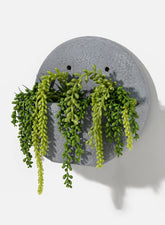 12in Light Gray Picote Wall Planter