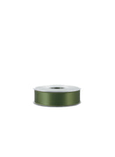 1in Dark Moss Swiss Satin Ribbon