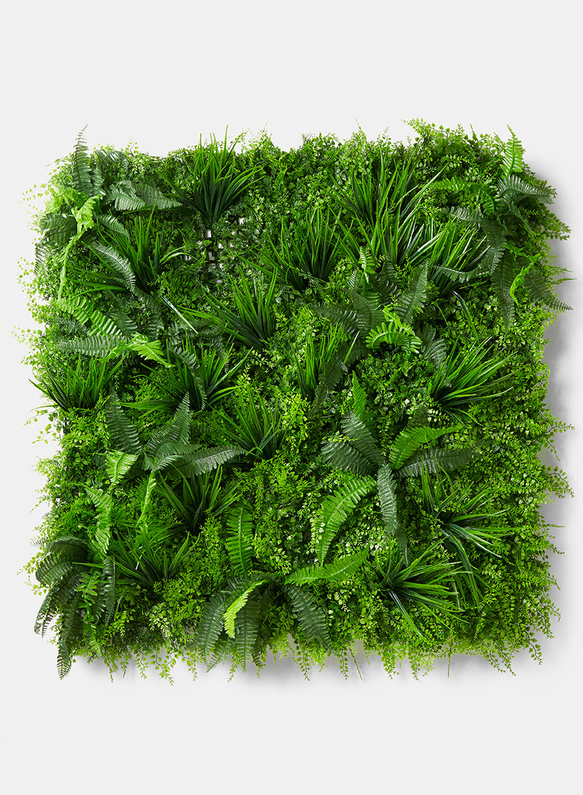 39 x 39in Tropical Fern Mat