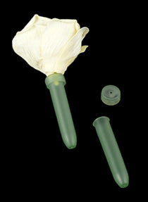 10ml Translucent Green Floral Water Tubes