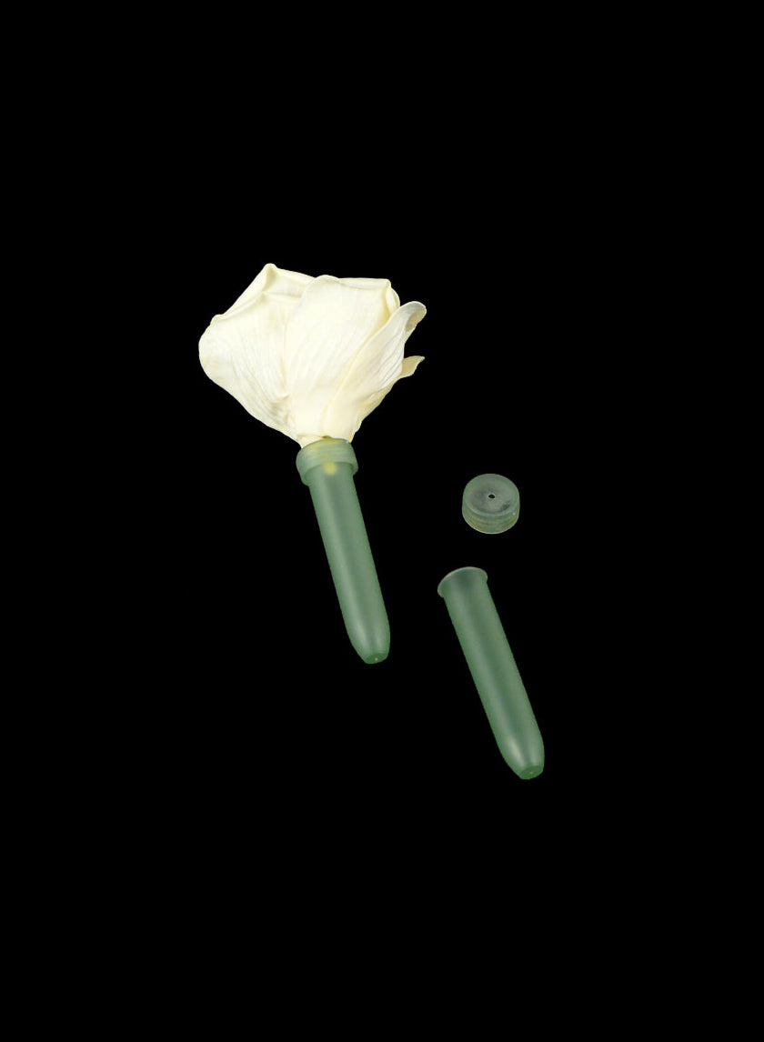 10ml Translucent Green Floral Water Tubes