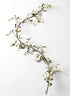 5ft White Berry Garland