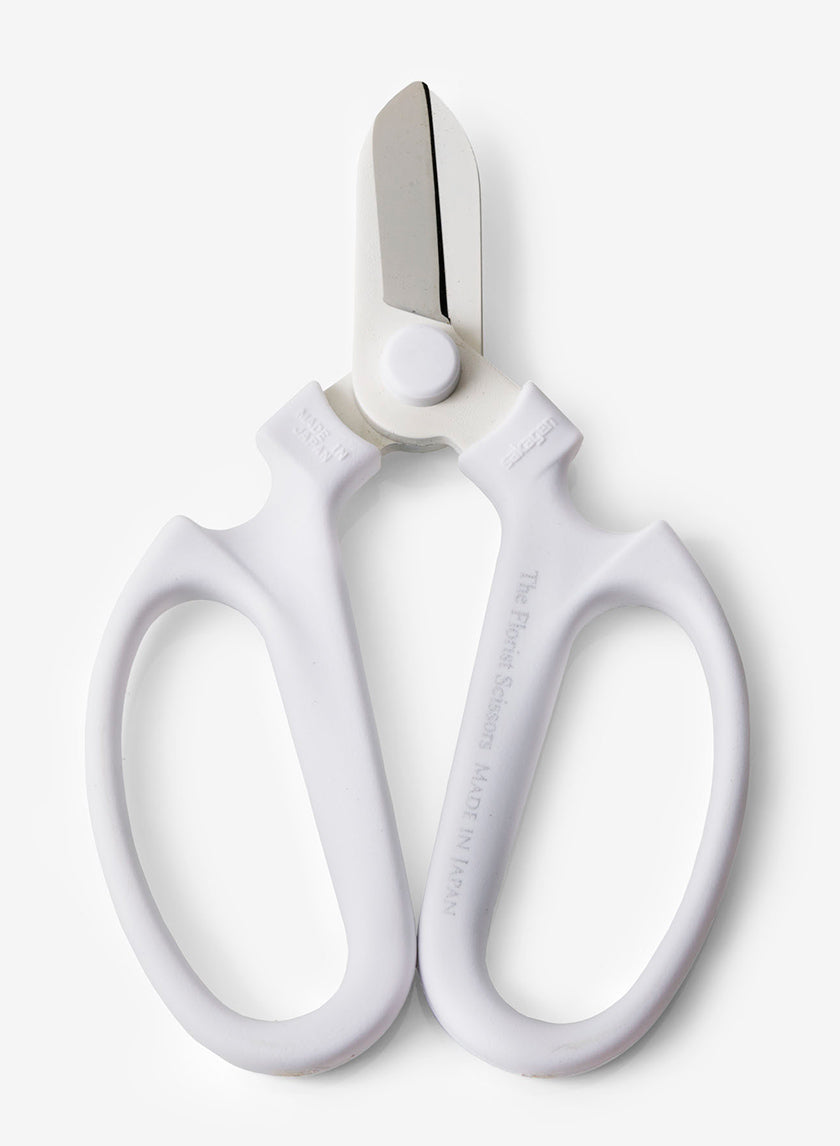 White Sakagen The Florist Scissors, Right-Hand